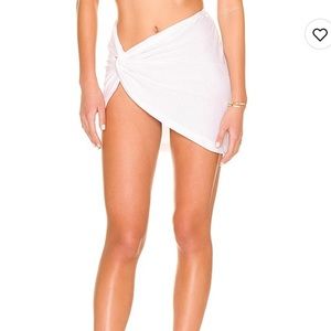 White revolve (ow collection) mini skirt. NWT